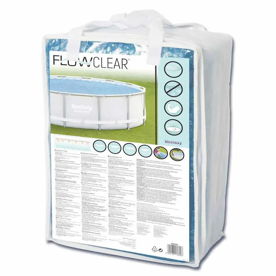 Bestway - Solarzwembadhoes - Blauw - Polyetheen - 427 cm