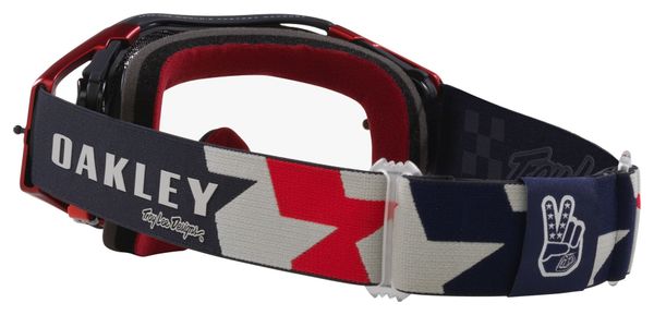 Masque Oakley Airbrake MTB x Troy Lee Designs RWB Stars / Clear / Ref : OO7107-29
