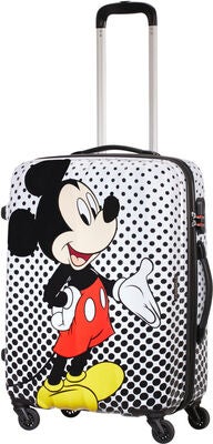 American Tourister Alfatwist Mikke Mus Koffert 63L, Polka Dot
