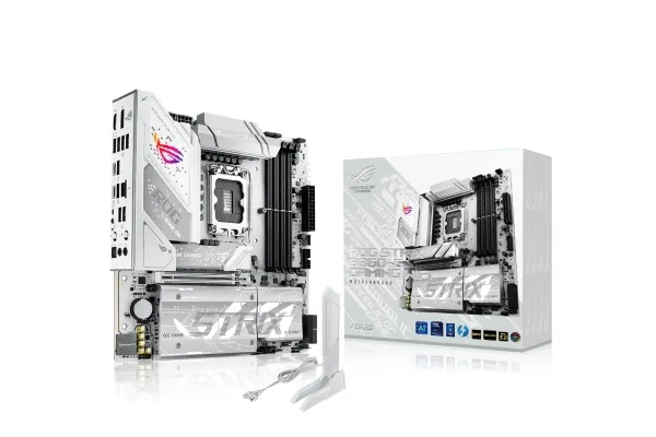 ASUS ROG STRIX B860-G GAMING WIFI - Bundkort - micro ATX - LGA1851 sokkel - B860 Chipset - USB4, USB-C 3.2 Gen 2x2, USB 3.2 Gen 2, USB 3.2 Gen 1 - 2.5 Gigabit LAN, Wi-Fi 7, Bluetooth - onboard grafik (CPU påkrævet) - HD Audio (8-kanaler)