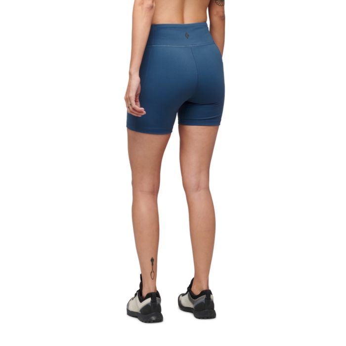 Black Diamond Dame Korte tights Sessions 5 Inch Shorts Blå