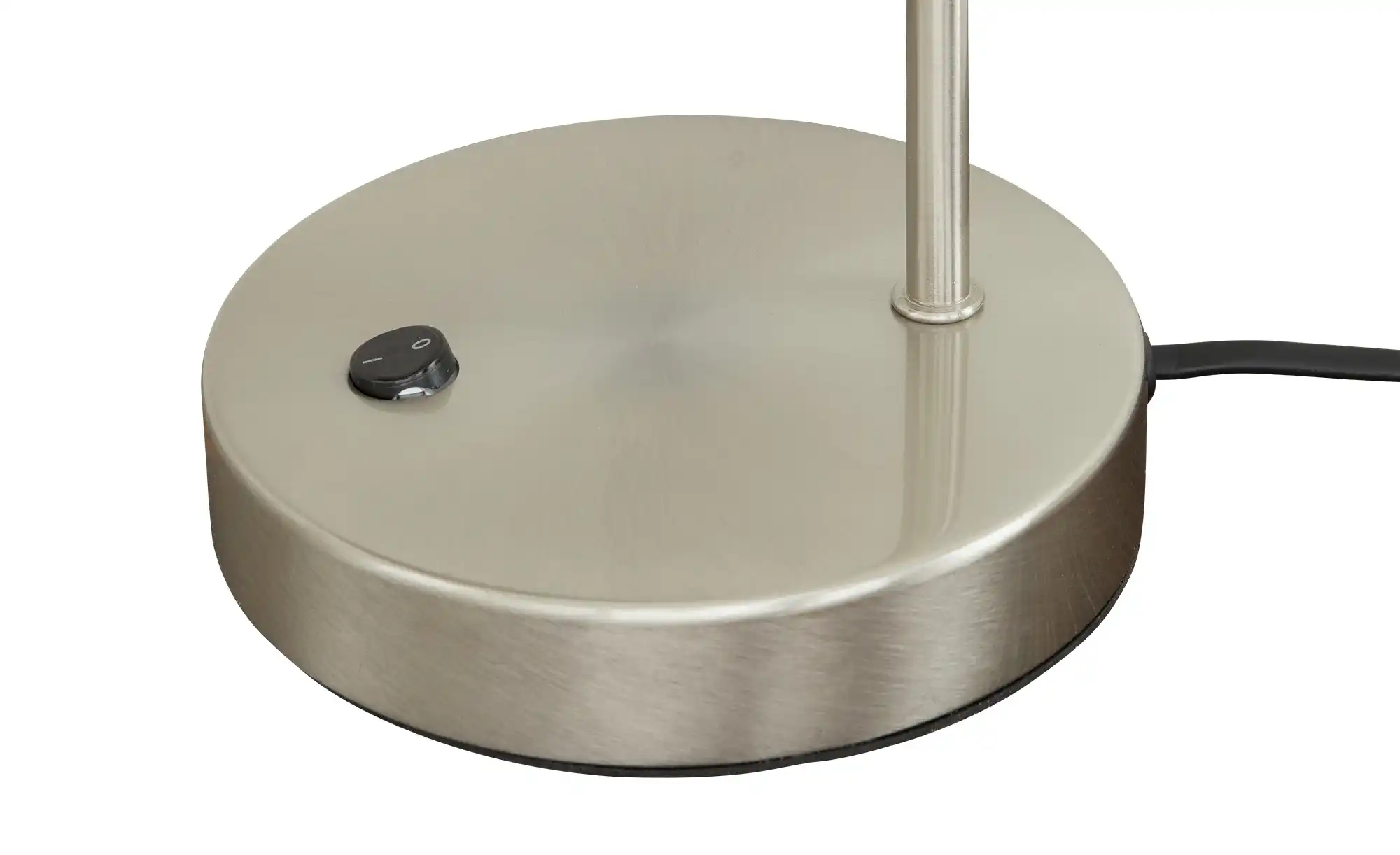 KHG LED-Tischeuchte, 1-flammig, chrom/ Rauchglas