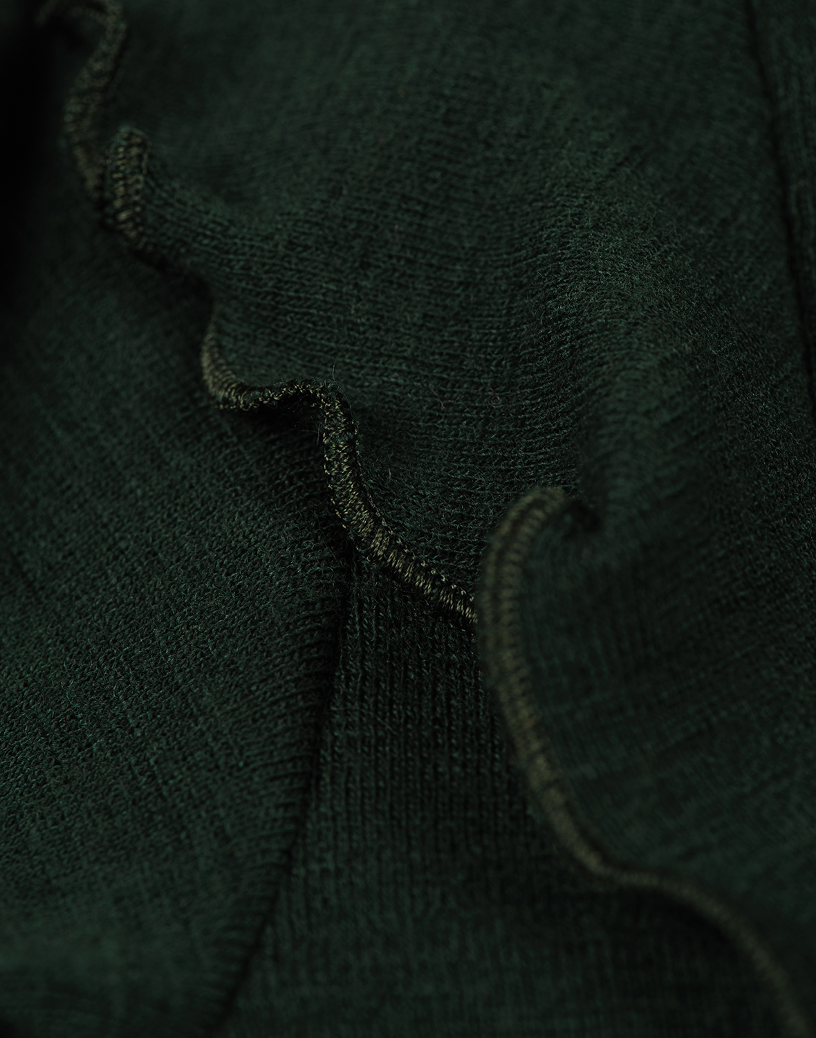 Merino wollen jurk met ruches voor kinderen