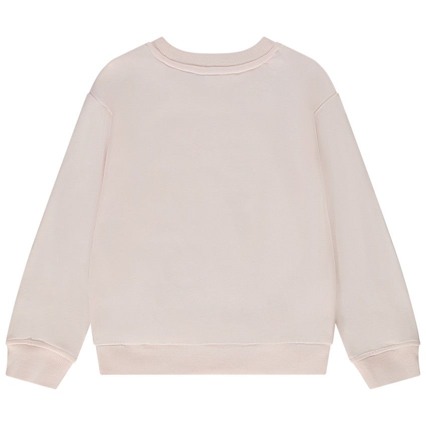 Sweat oversize print Tic & Tac Disney pour fille - Rose