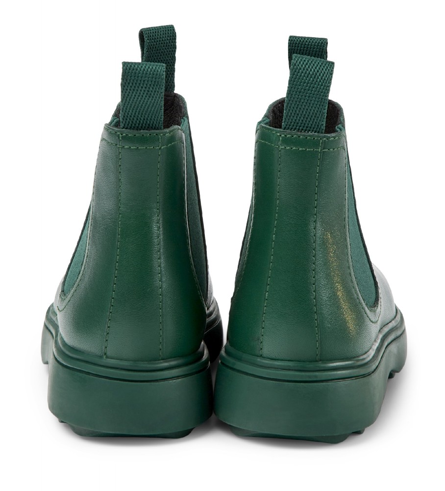 Botas de couro verde Camper North