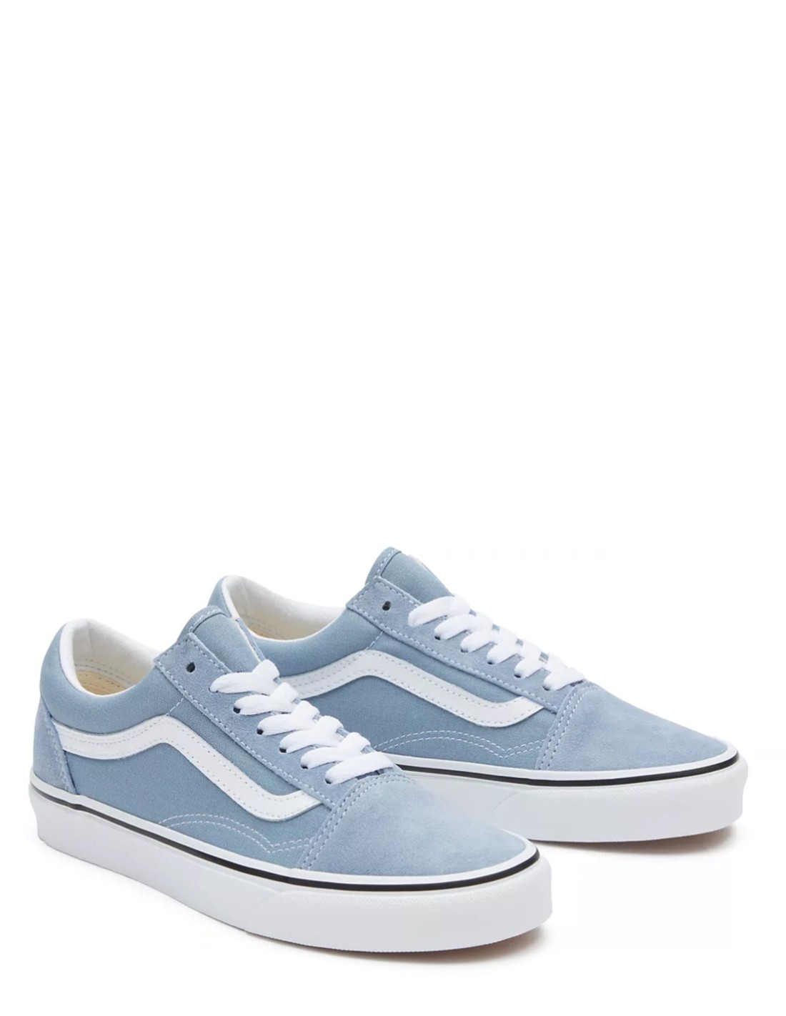 vans Sneakers Femme UA Old Skool Toile/Daim Bleu Clair