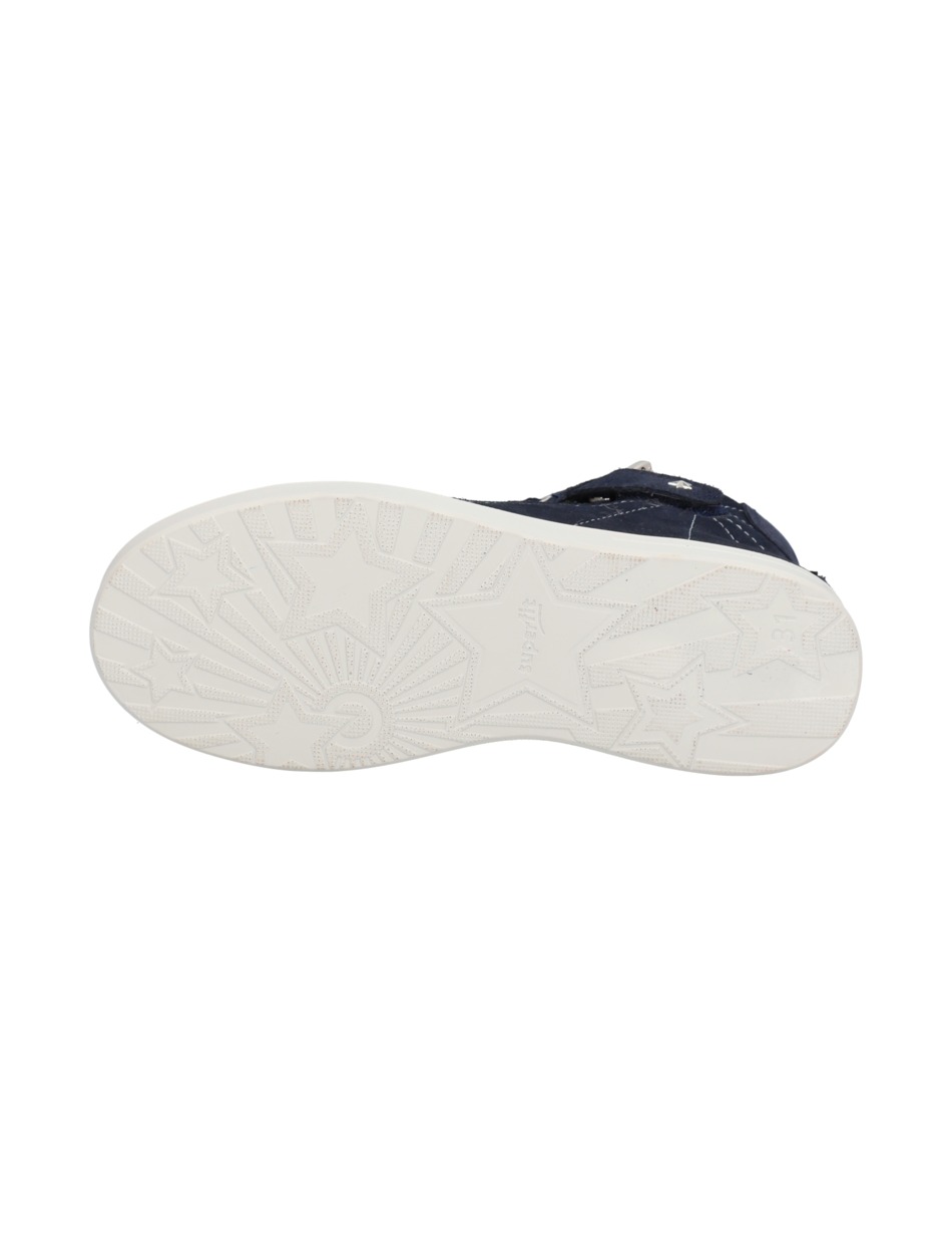 Lederkombination Boot