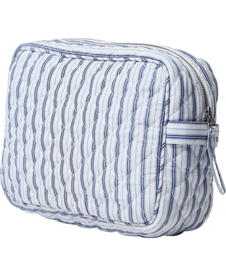 Magasin du Nord Collection Moira 1 Make up bag Blue Stripe small Blue stripe