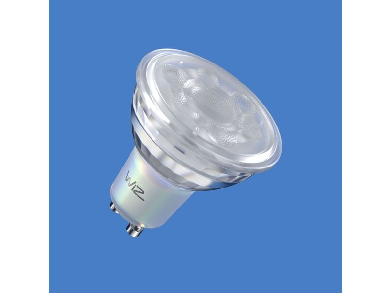 WiZ Leuchtmittel 50W GU10 Tunable White Doppelpack Smartes Leuchtmittel, steuerbar über Matter, WLAN