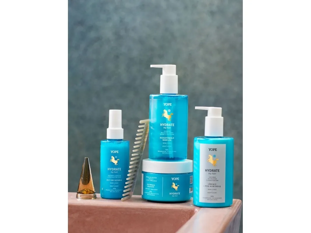 Yope Yope Hydrate My Hair shampoo for dry scalp with peptides 300ml