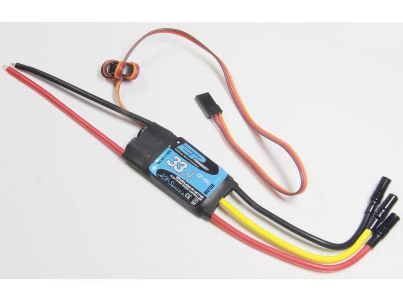 EP Brushless Regler Aer33-Aer-Series 33A, 2-4S, S-BEC Brushless ESC für Flugmodelle