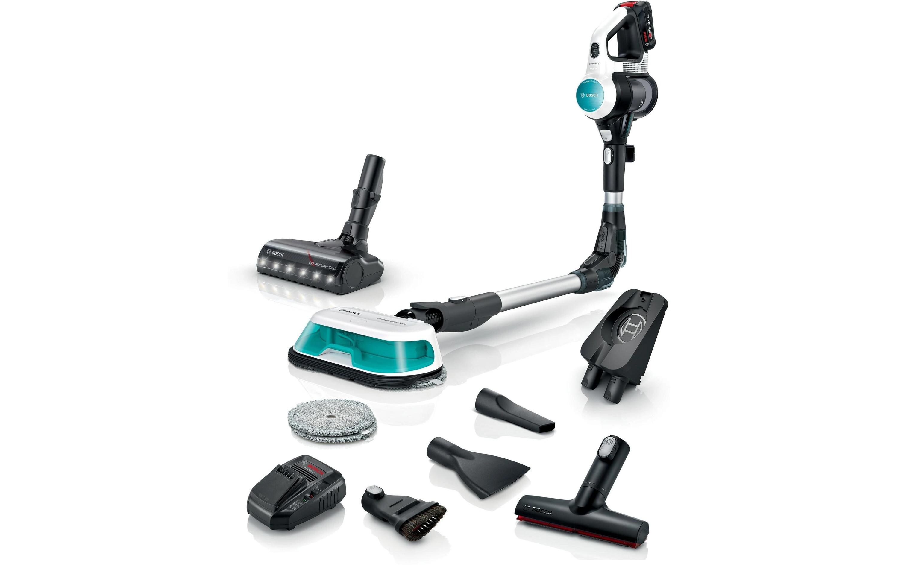 Akku-Hand- und Stielsauger 2 in 1 BKS71HYG1 Schwarz/Weiss<br>Kabelloser Akkustaubsauger