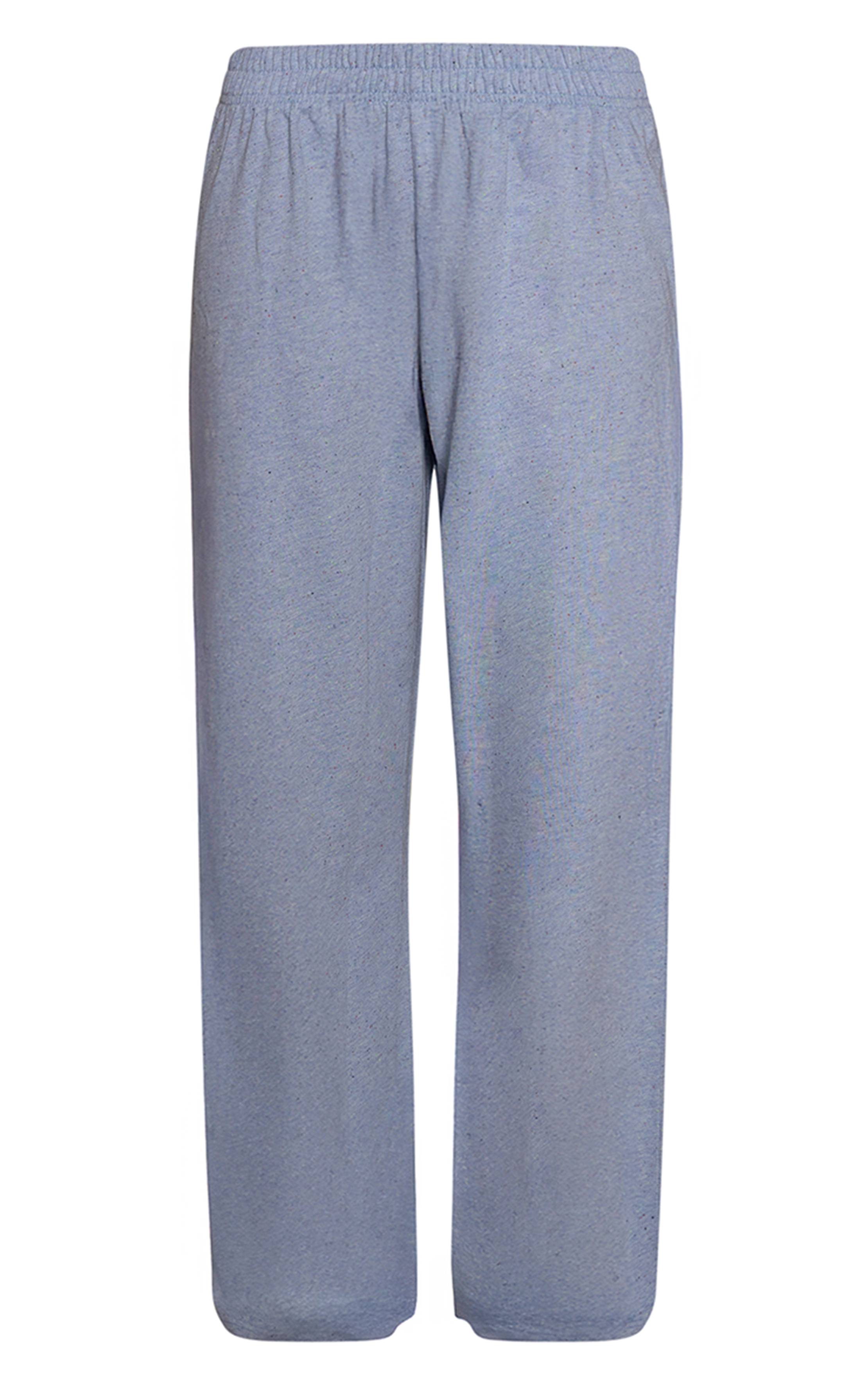Bleu Layette Ensemble Coordonné Pantalon Élastiqué Moucheté