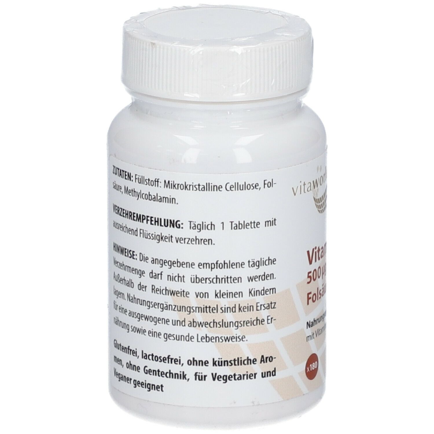 Vitamin B12 500 µg + Folsäure