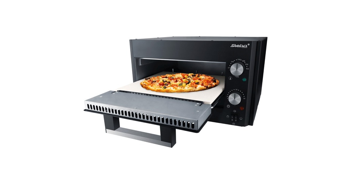 StebaPower Pizza Maker PB 1800 pizzaoven  (Zwart, 1800 Watt)