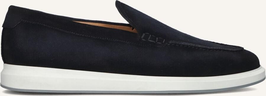 MAGNANNI Instappers Heren Orion Maat: 42 Materiaal: Suède Kleur: Blauw