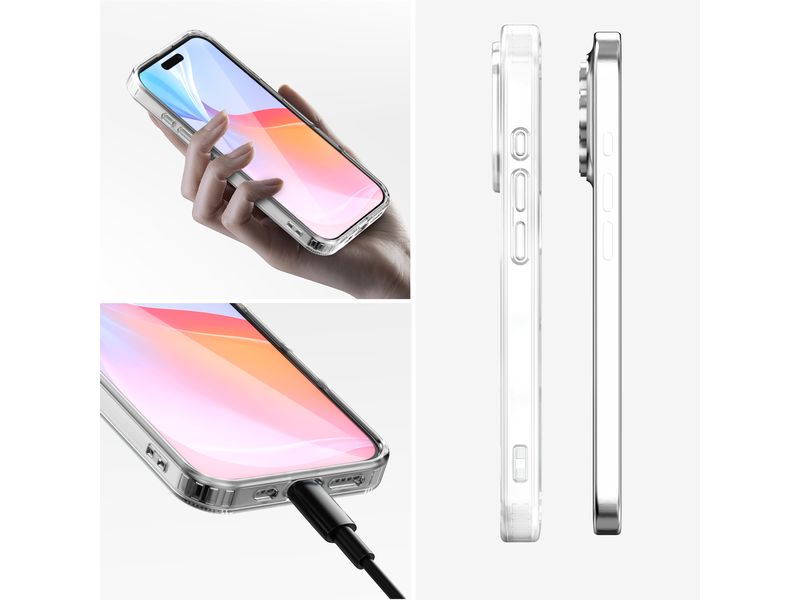 4smarts 360° Premium Set iPhone 16 Pro Max Set aus Displayschutzfolie und hochfester Schutzhülle für das iPhone 16 Pro Max
