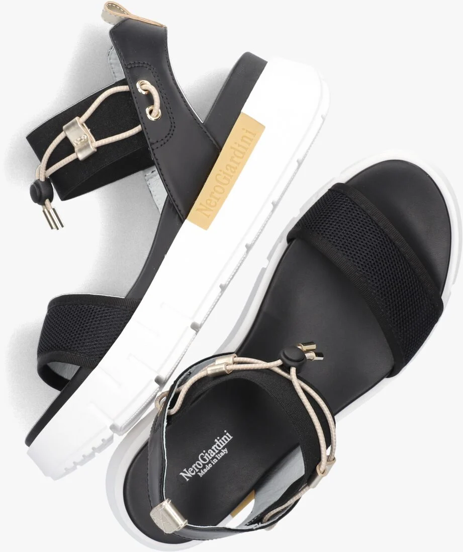 NERO GIARDINI zwarte nero giardini sandalen 410700