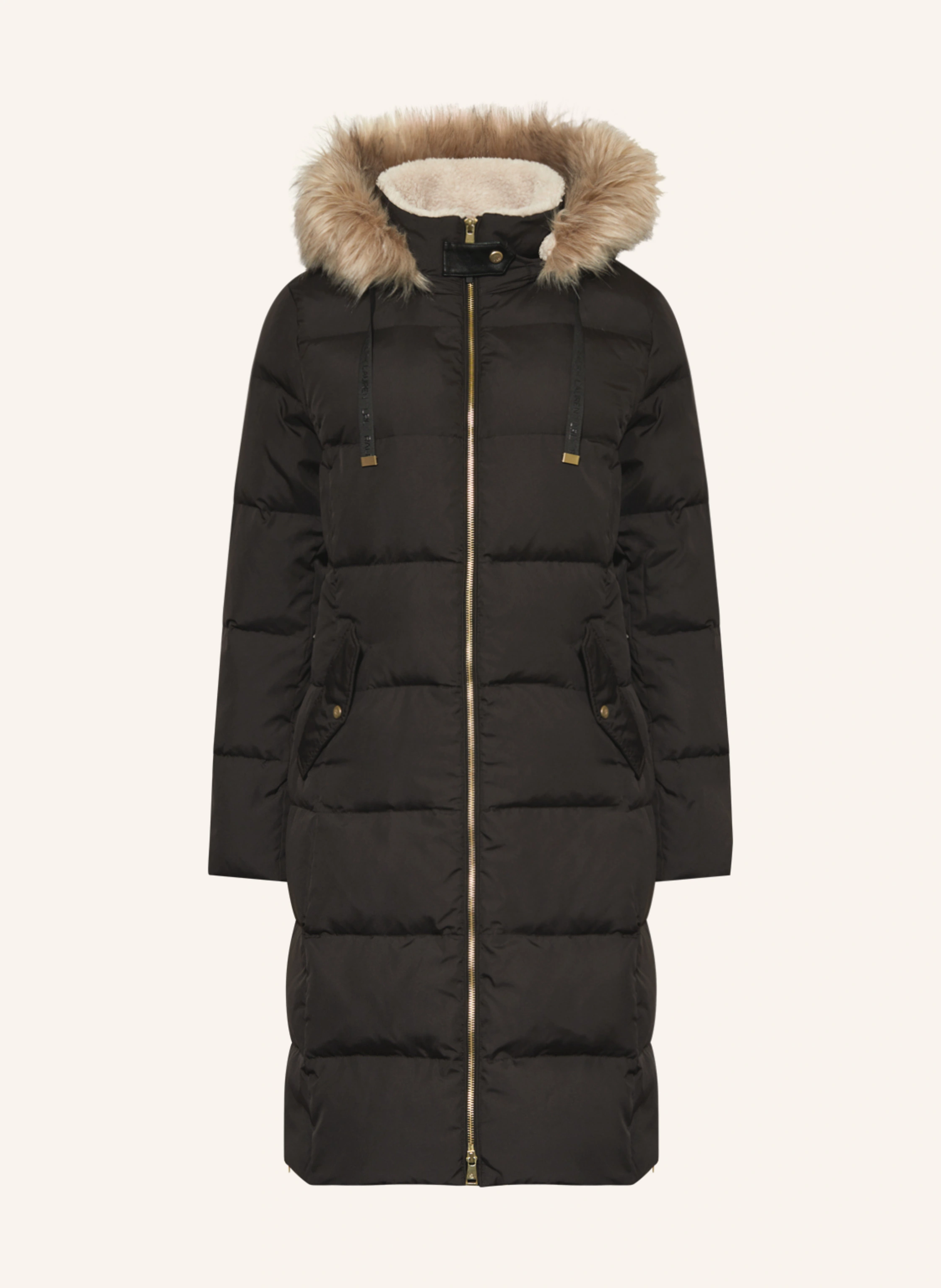 LAUREN RALPH LAUREN Steppmantel mit Kunstfell