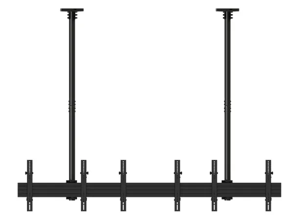 Multibrackets M Menu Board Mount Pro MBC3X1U - Beslag - aluminium, stål - sort - skærmstørrelse: 40