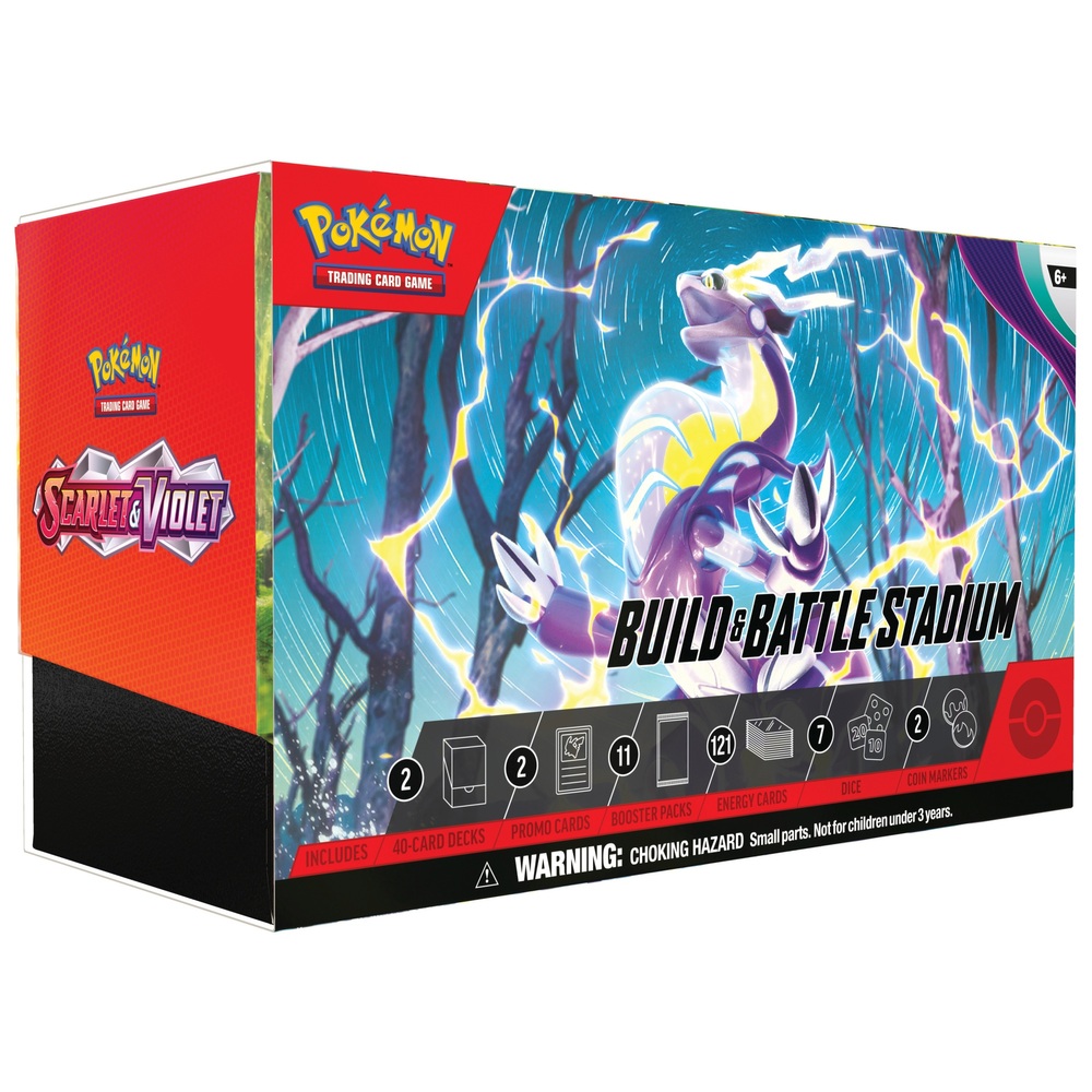Pokémon-Sammelkartenspiel: Scarlet & Violet 1 Bau- und Kampfstadion-Box