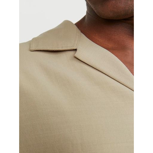 Jack&Jones Aaron Tencel Resort Skjorte, Fields Of Rye, XL