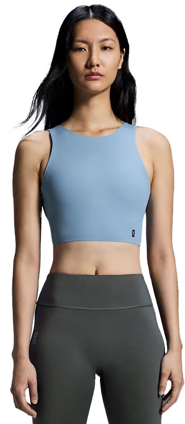 Core 2-in-1 Crop Dame Chambray