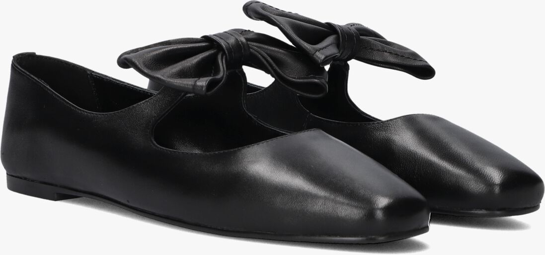 zwarte stefano lauran ballerina's bailarina lazo