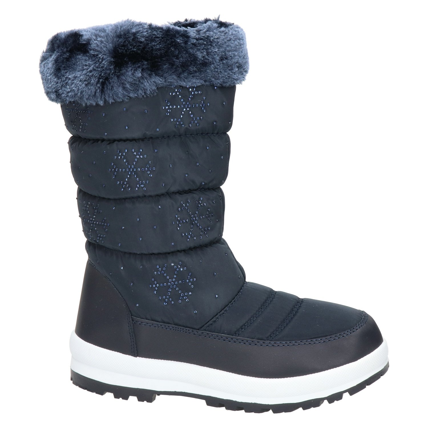 Snow Fun dames snowboot Nelson Blauw
