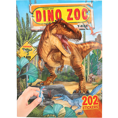 Dino world aktivitetsbog - zoo