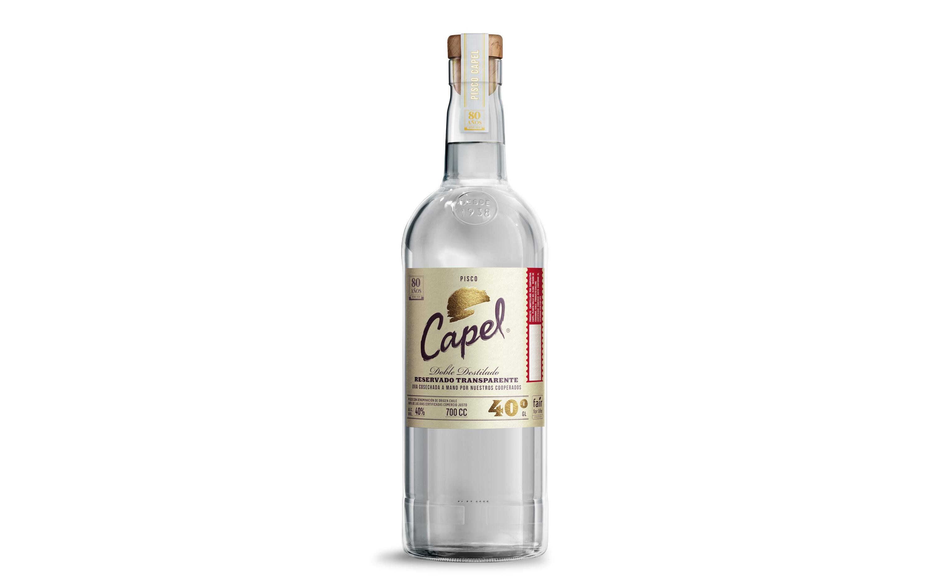 Pisco Capel 0.7 lHochwertiger Weinbrand aus Chile