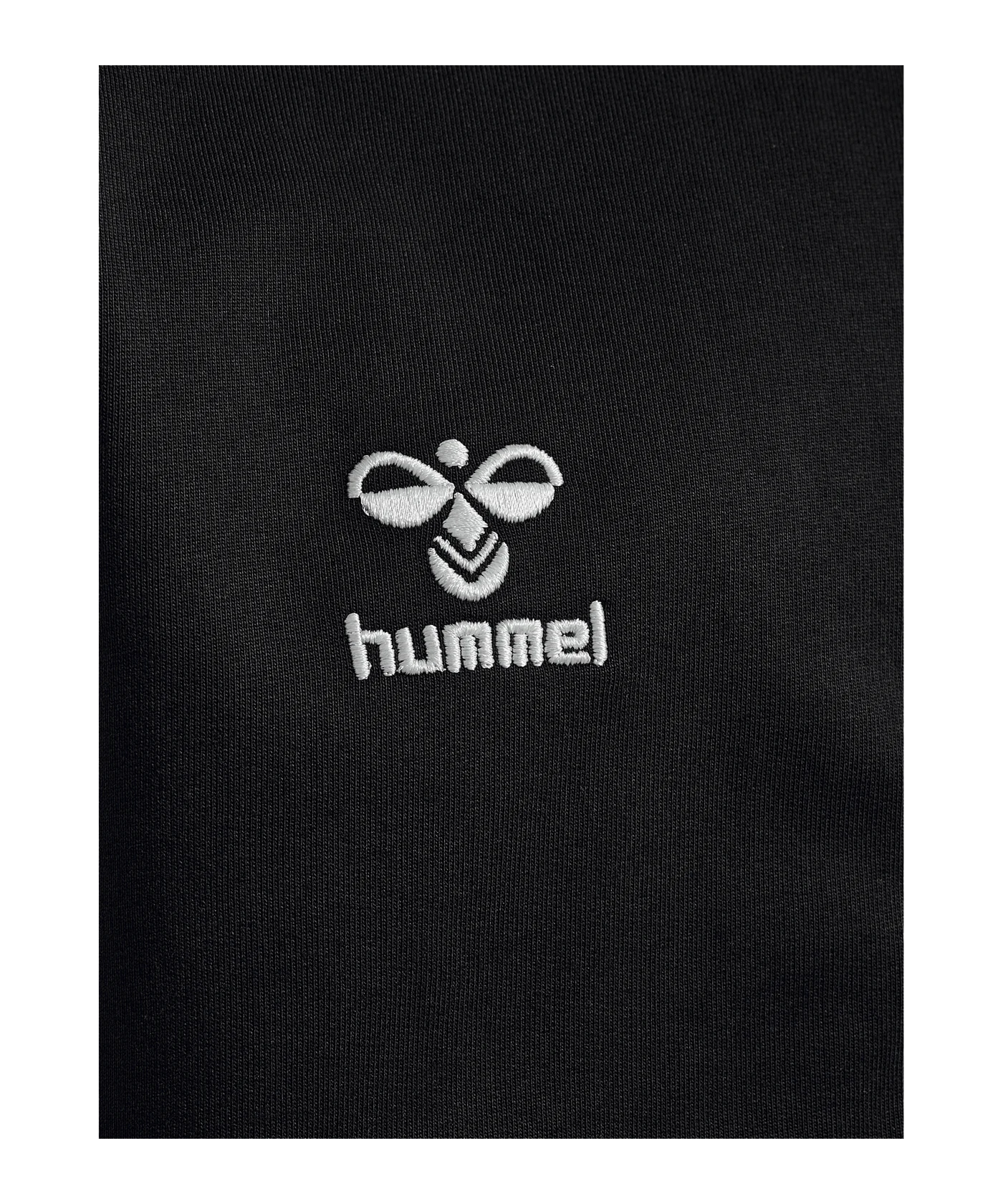 Hummel GO 2.0 Kapuzenjacke Kids Schwarz F2001