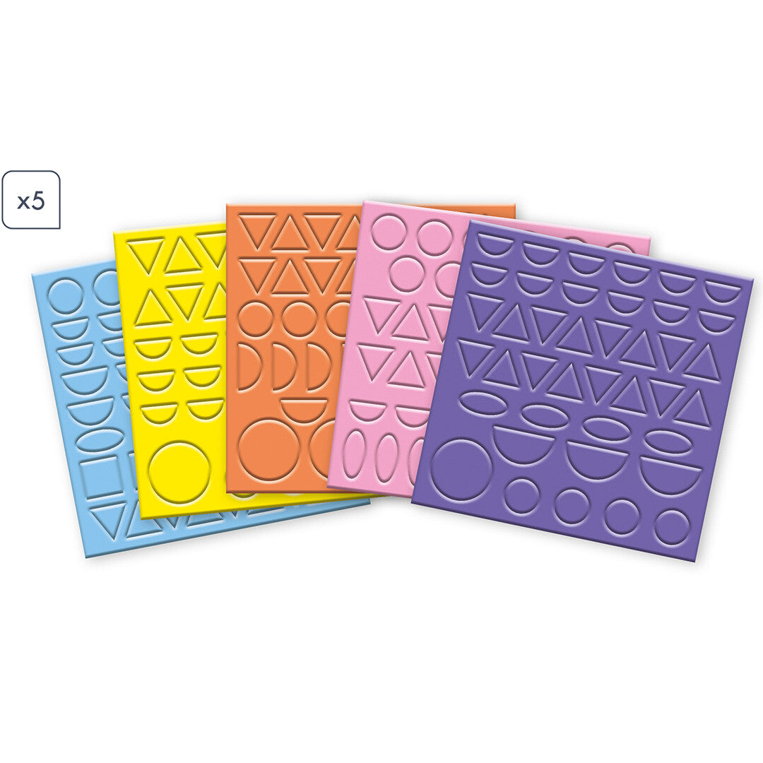 Janod knutselset geometrische stickers