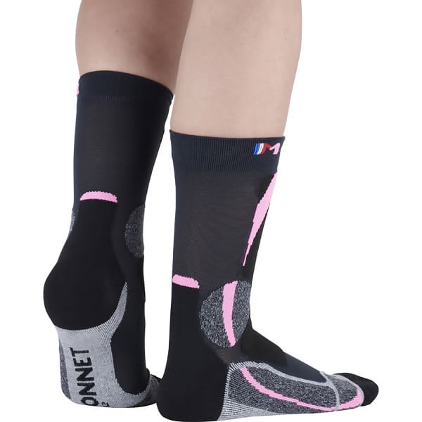 Chaussette randonnée MONNET JARETTE TREK EXPERT ROSE