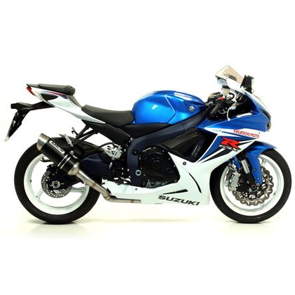 Silencieux Arrow Alu dark Street thunder embout acier