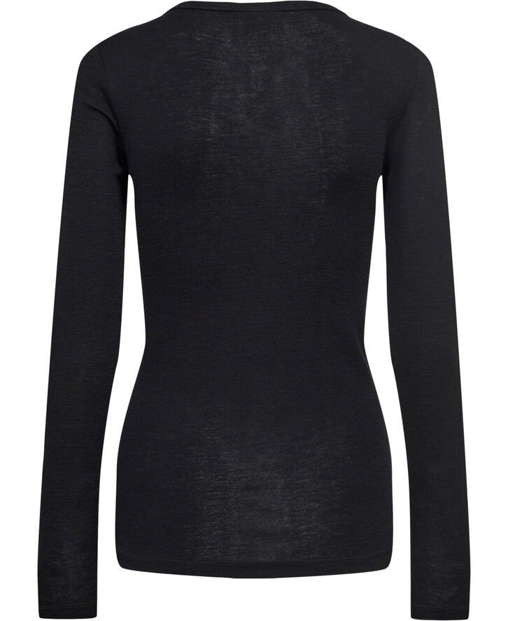 Magasin du Nord Collection Celia 3 - 100% RWS Merino Wool Black