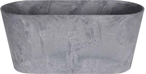 Artstone plantenbak Claire 38 x 16 x 17 cm grijs