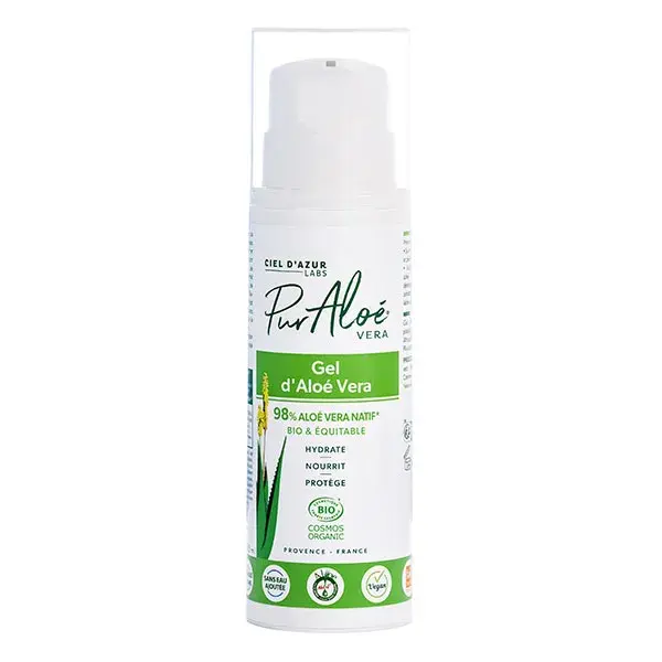 Gel de Aloe Vera Orgânico Puro 250ml