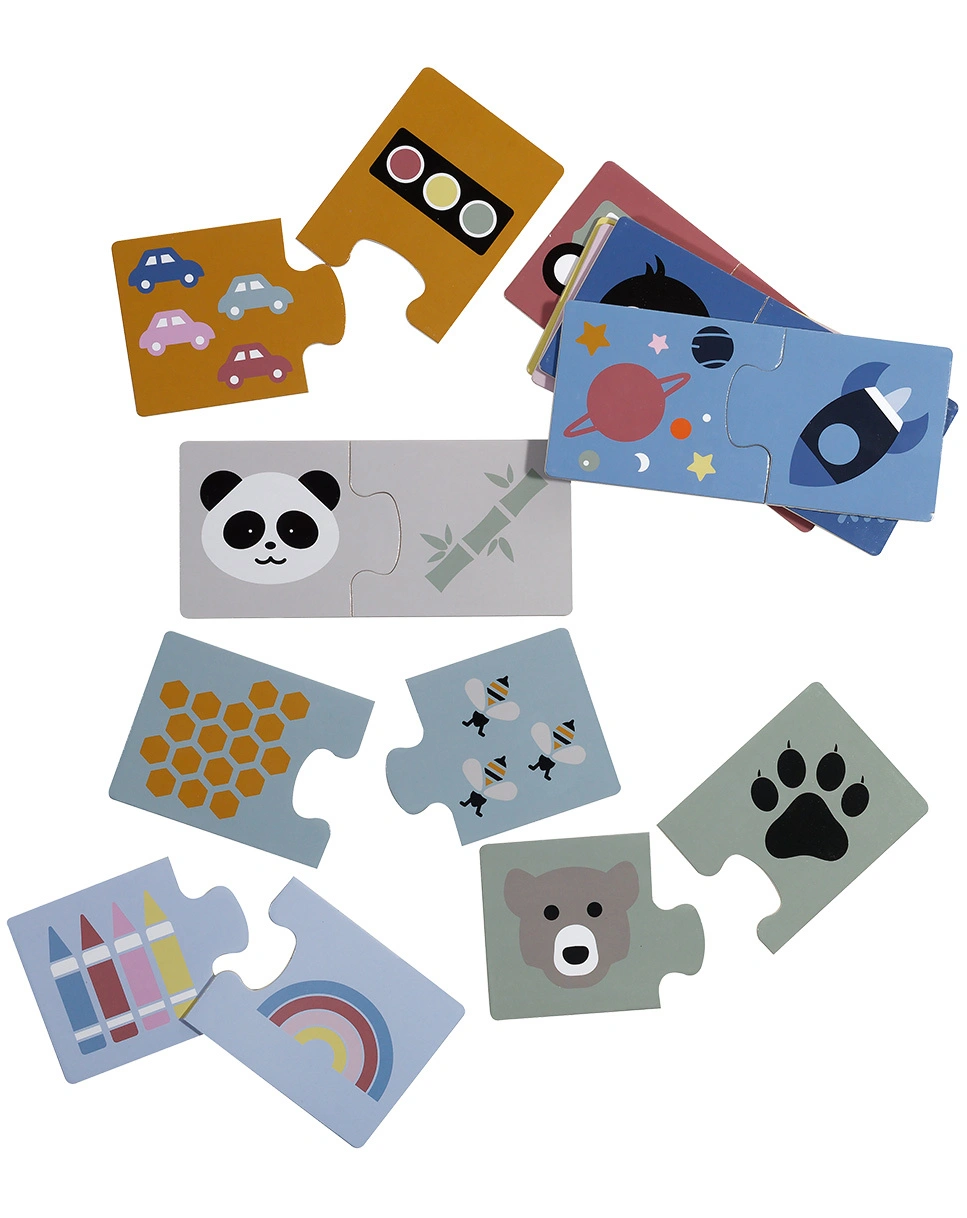 Puzzle DUO PAUL 10x2-teilig aus Holz
