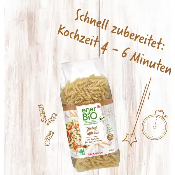 Dinkel Spirelli Naturland