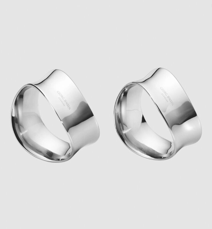 Georg Jensen COBRA Servietring, 2 stk.