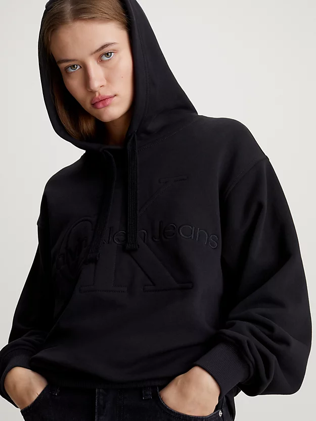 Moletom oversized com monograma