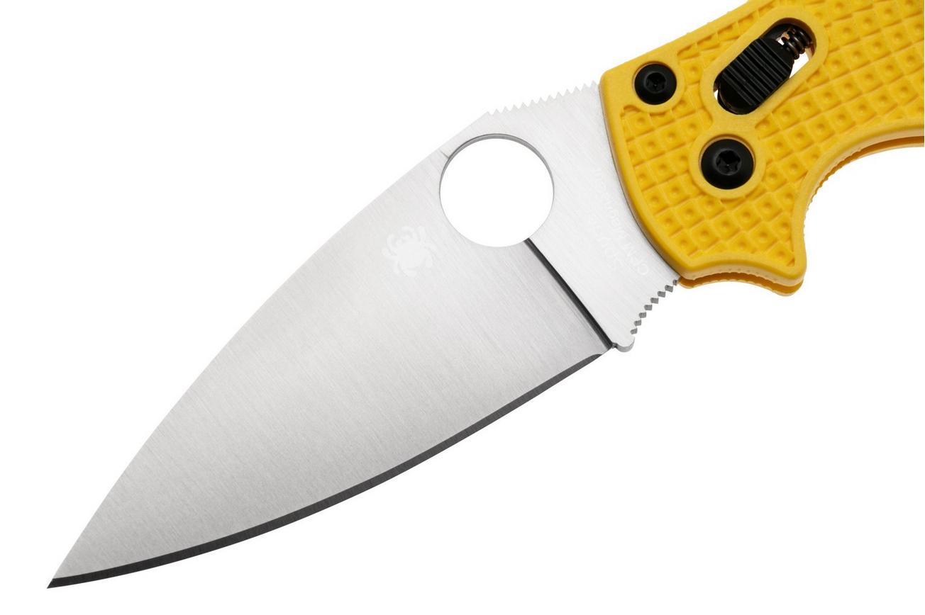 Spyderco Manix 2 Salt MagnaCut C101PYL2 Yellow FRN, zakmes