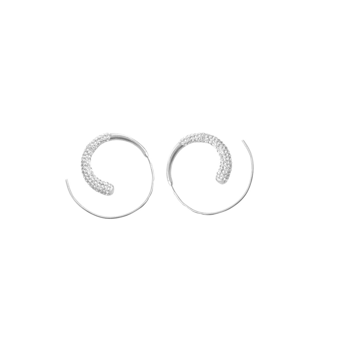 Boucles d'oreilles argent 925 oxyde
