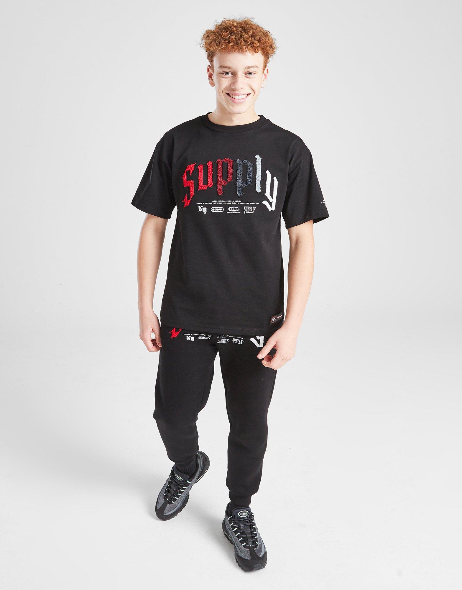 Supply & Demand T-shirt Bianco Junior