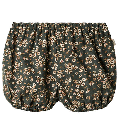 Wheat Bloomers - Pleats - Blåck Coal Flowers