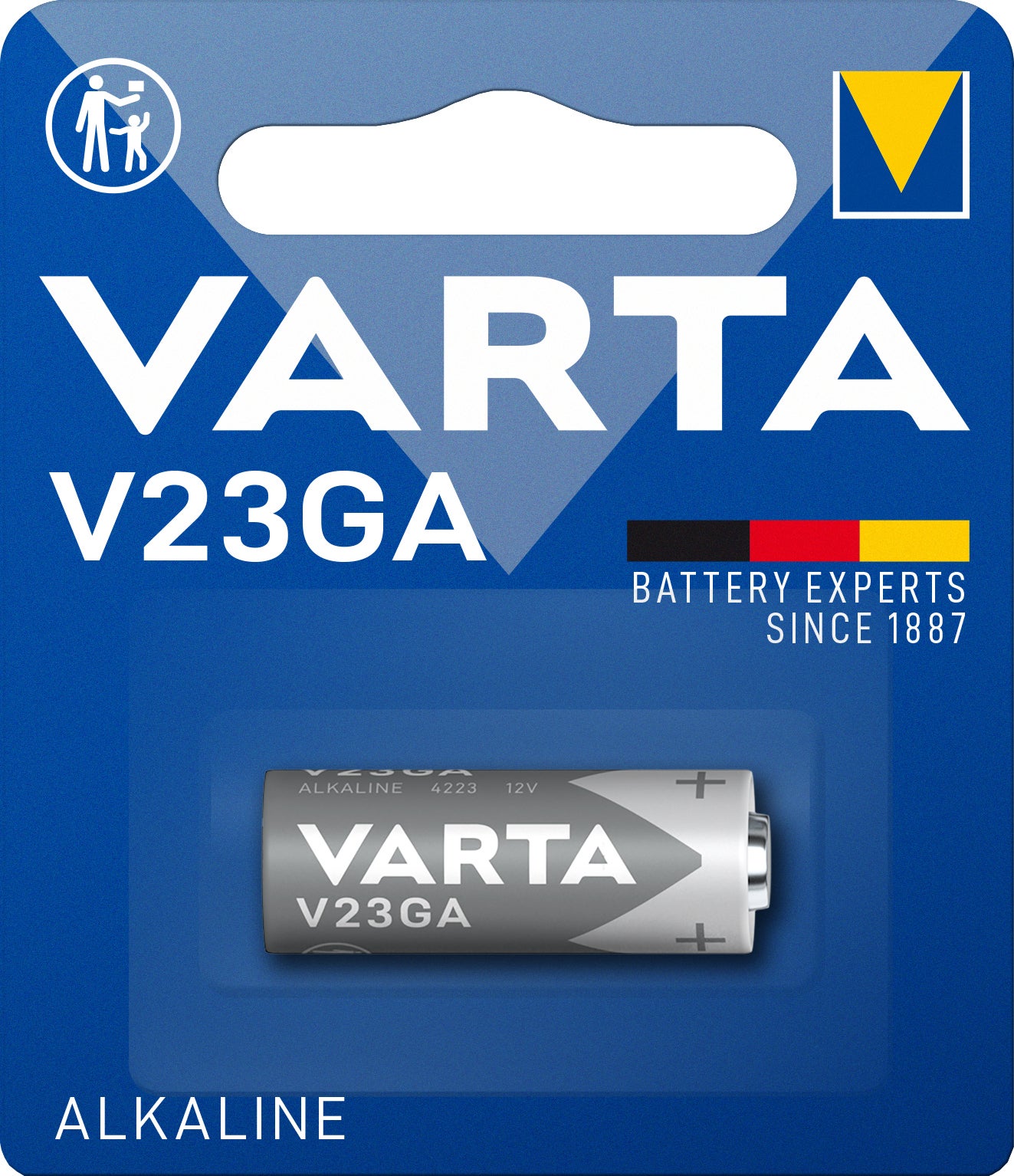 Varta V23GA knoopcel batterij Alkaline Specialty 12V