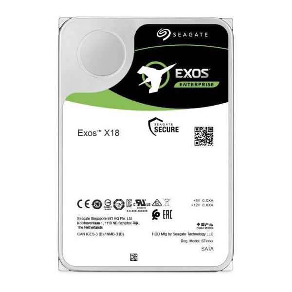 Seagate 16TB HDD Exos X18 7200 rpm - ST16000NM000J