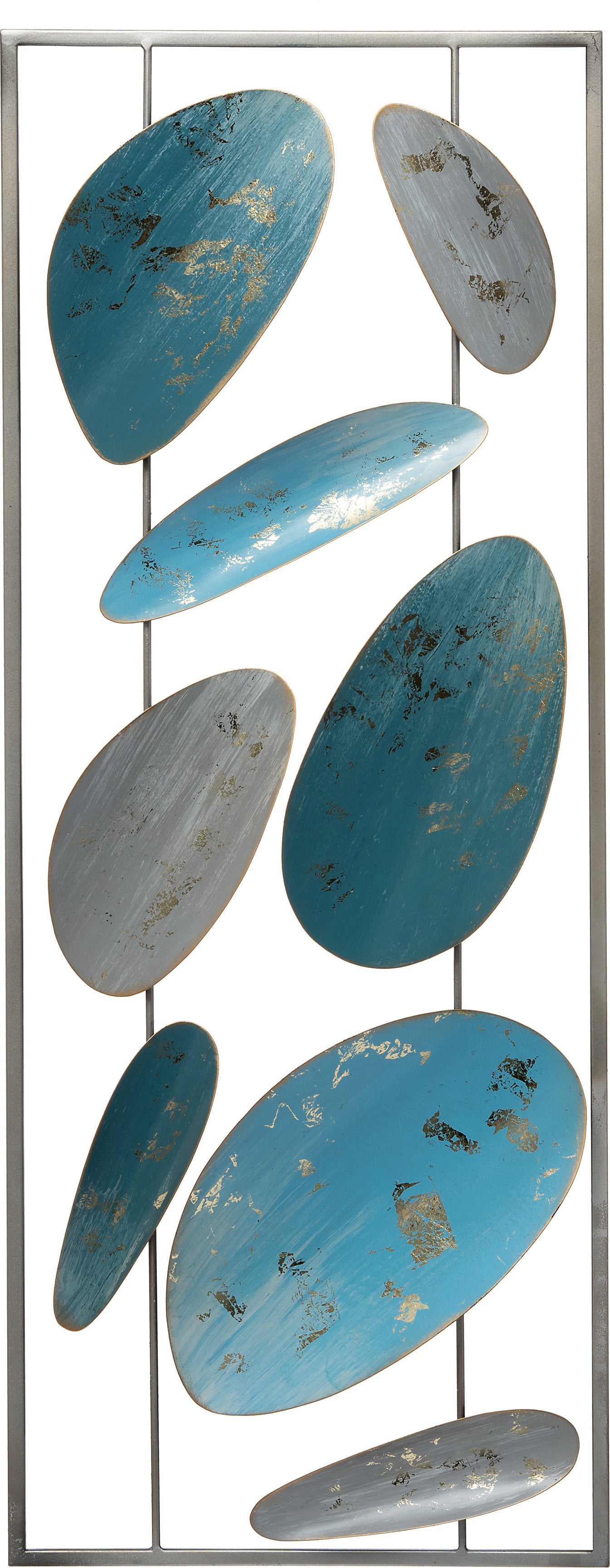 Intratuin tuinwanddecoratie Elips groen 29 x 74 x 3 cm