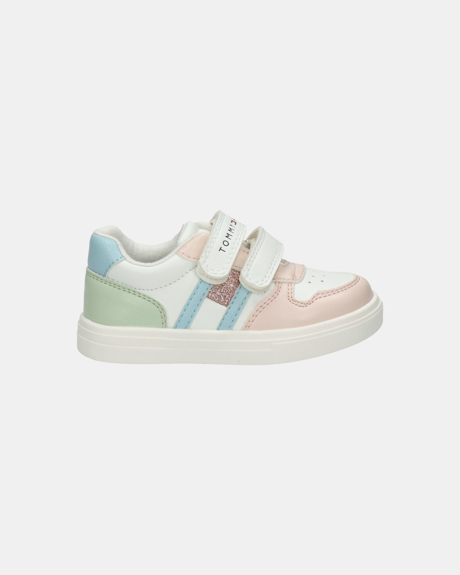 Tommy Hilfiger Juice Klittenbandschoenen  - wit